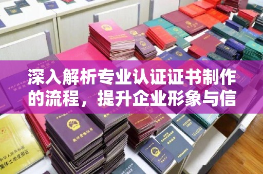 滨州深入解析专业认证证书制作的流程，提升企业形象与信任度