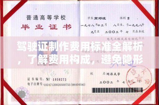 滨州驾驶证制作费用标准全解析，了解费用构成，避免隐形消费