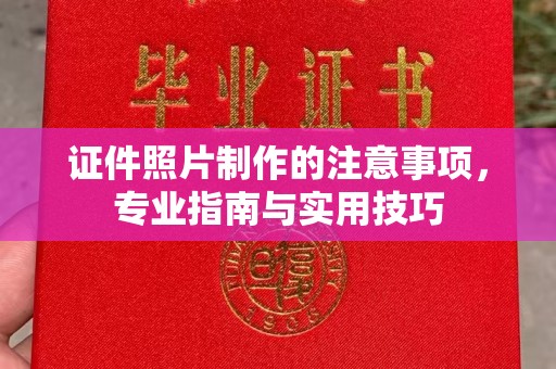 滨州证件照片制作的注意事项，专业指南与实用技巧